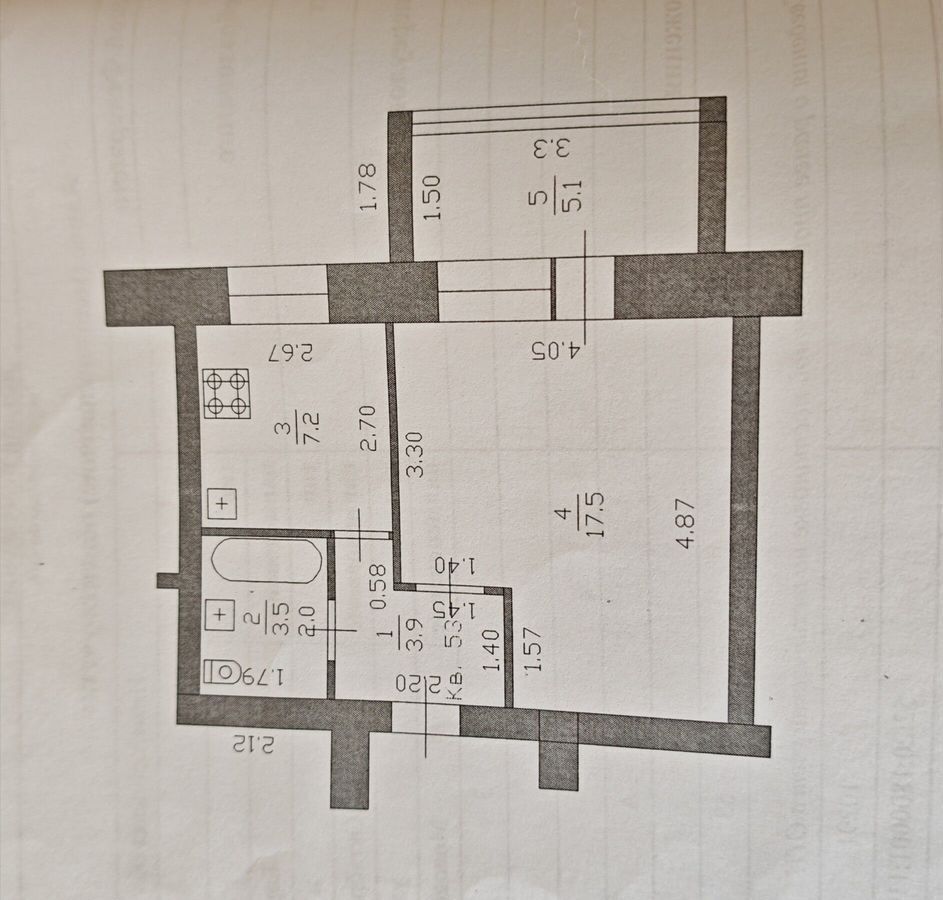 квартира г Бор п Октябрьский ул Молодежная 3 фото 12