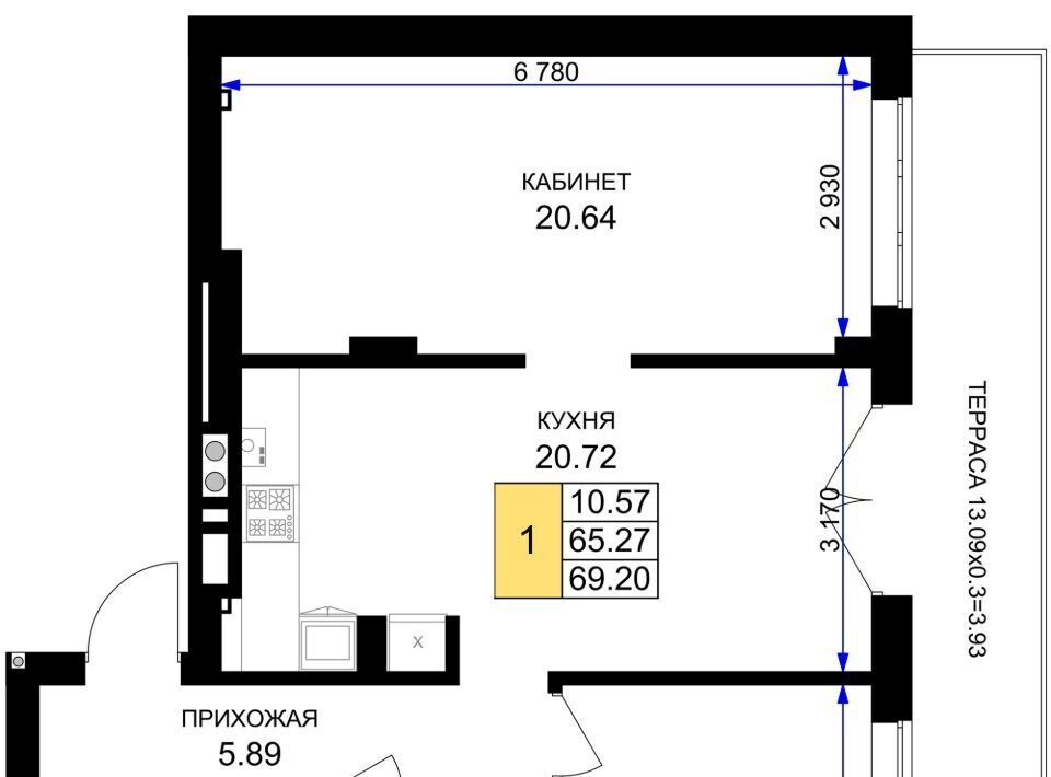 квартира р-н Гурьевский г Гурьевск ЖК «Включи» фото 1