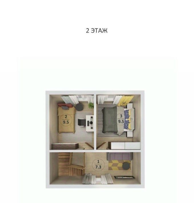 дом г Электросталь р-н тер Массив 3 1, д. Пушкино фото 5