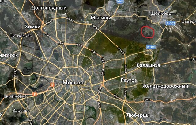 мкр Лосиный парк 9 км, 403, Королев, Щёлковское шоссе фото