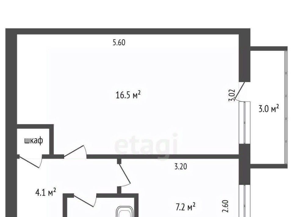 квартира г Азов ул Красногоровская 35 Азовский район фото 2