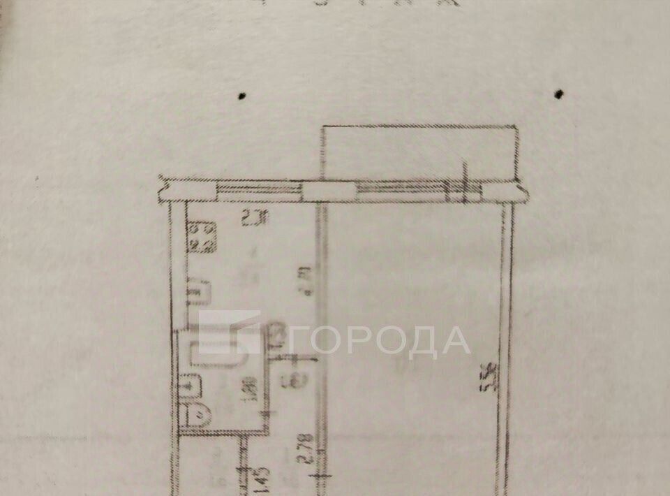 квартира г Барнаул р-н Индустриальный ул Энтузиастов 31 фото 2