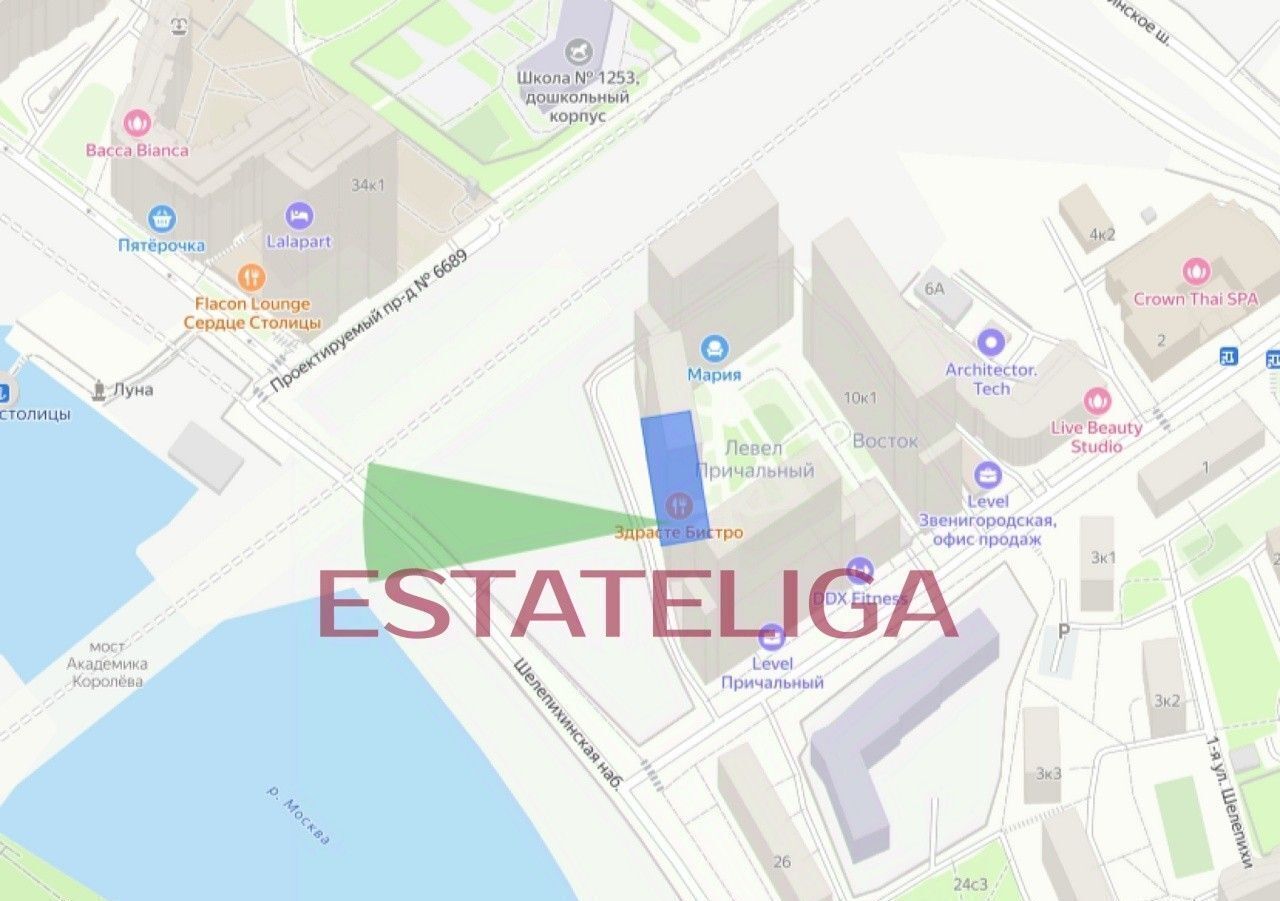 квартира г Москва метро Шелепиха проезд Причальный 10к/2 фото 3