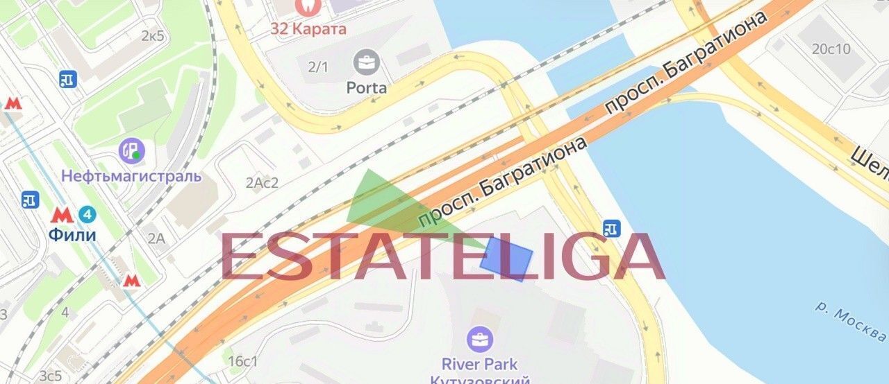 квартира г Москва метро Шелепиха проезд Кутузовский 16а/1 фото 2