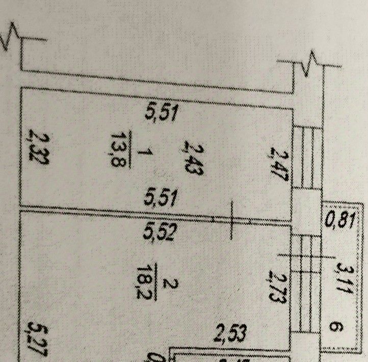 квартира г Екатеринбург Динамо ул Бажова 72 фото 3
