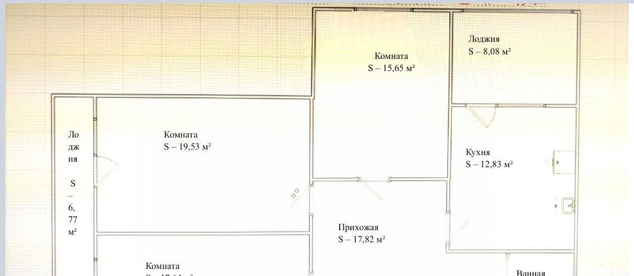 квартира р-н Анапский г Анапа проезд Солдатских матерей 6гк/1 фото 14