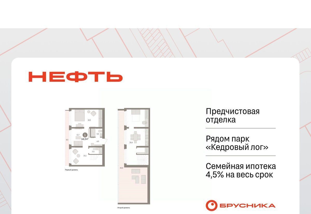 квартира г Сургут ЖК «Нефть» 2-й, 1-й мкр фото 1