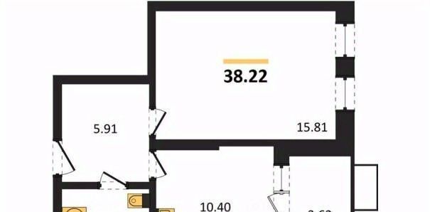 квартира г Воронеж р-н Железнодорожный наб Чуева 7 фото 1