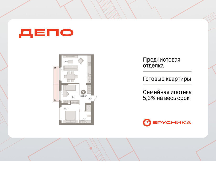 квартира г Екатеринбург Уральская Старая Сортировка ЖК Квартал Депо жилой район Сортировочный фото 1