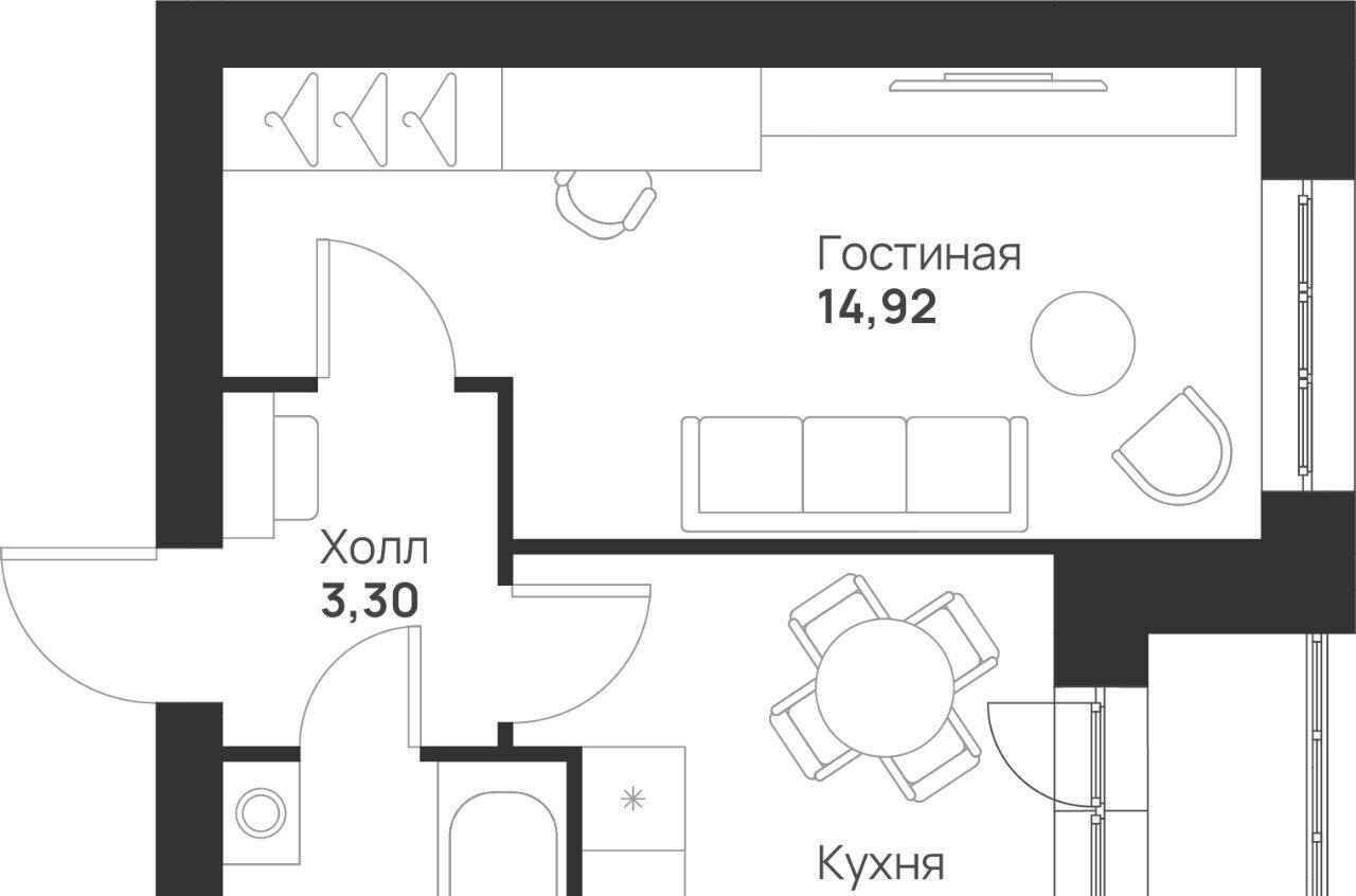 квартира г Тула р-н Привокзальный микрорайон Новая Тула фото 1