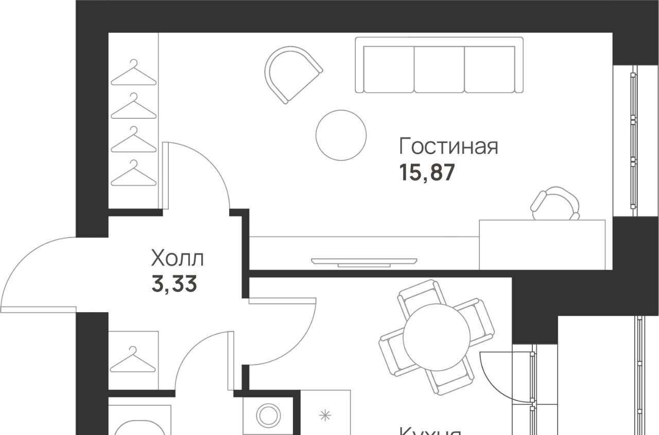 квартира г Тула р-н Привокзальный микрорайон Новая Тула фото 1