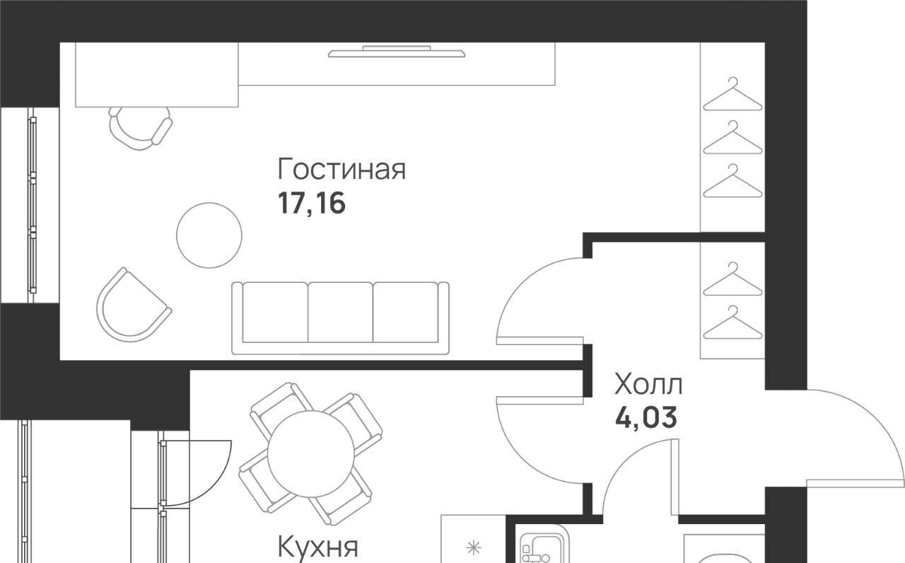 квартира г Тула р-н Привокзальный микрорайон Новая Тула ЖК «Новая Тула» фото 1