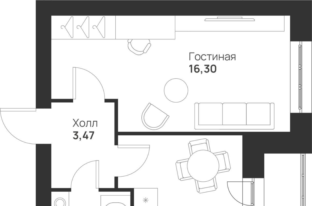 квартира г Тула р-н Привокзальный микрорайон Новая Тула ЖК «Новая Тула» фото 1