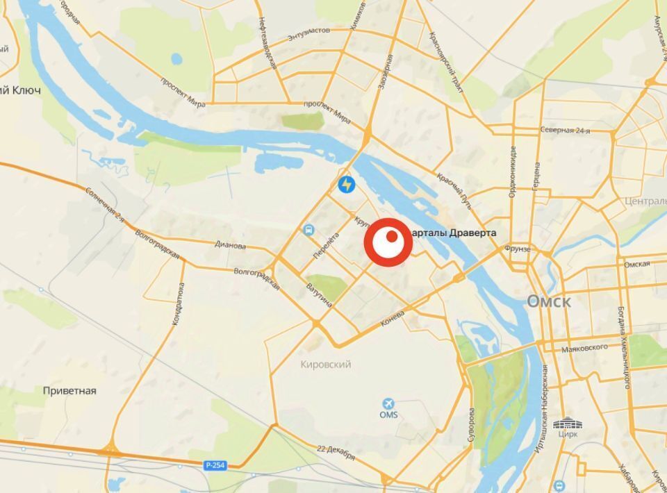 квартира г Омск р-н Кировский ул. Б. Г. Шаронова, 9 фото 3