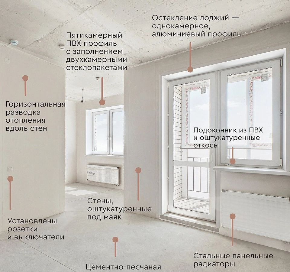квартира г Тюмень р-н Центральный ул Холодильная 31/2 ЖК «‎Симфония» Центральный административный округ фото 14