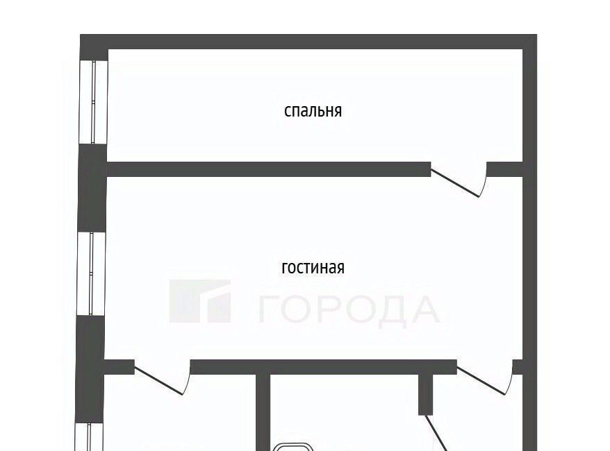квартира г Новокузнецк р-н Заводской ул Горьковская 19 фото 2