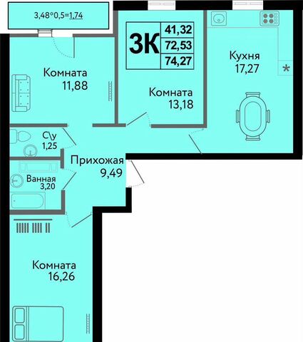 р-н Карасунский ул им. Владимира Жириновского 7 фото