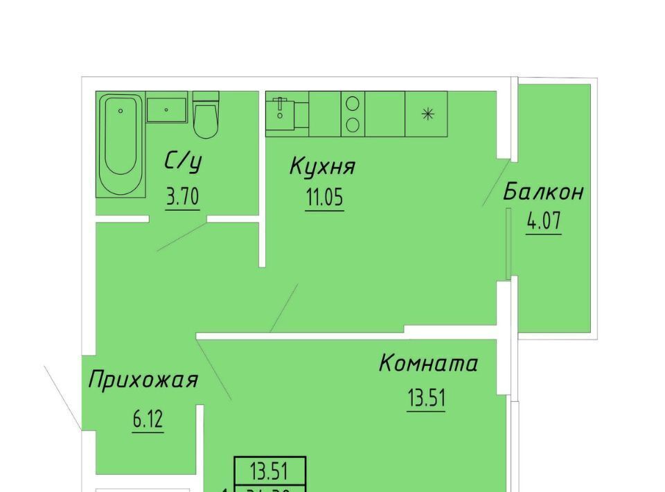квартира г Судак Бирюзовый квартал жилой комплекс фото 3