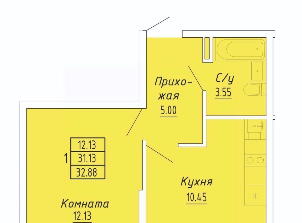 квартира г Судак Бирюзовый квартал жилой комплекс фото 3