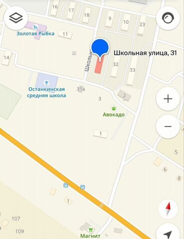 квартира с Останкино (Останкинский с/с) ул Школьная 31 фото