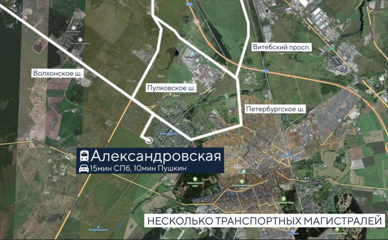 дом г Пушкин р-н Пушкинский Пушкин, Белокаменная улица, Ленинградская область фото 9