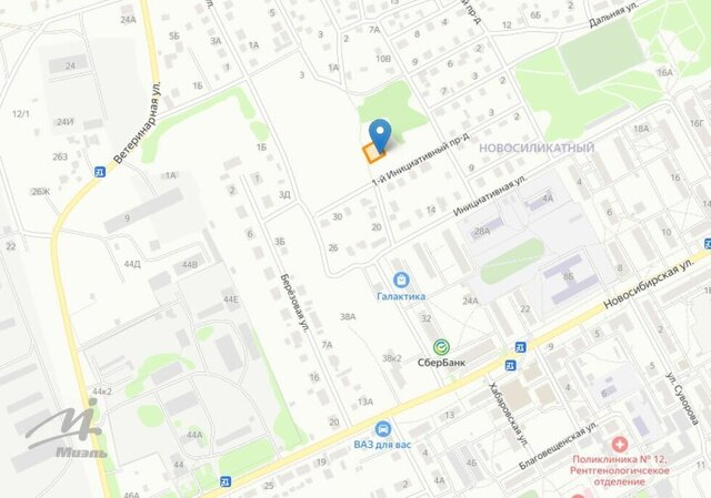 земля мкр Новосиликатный проезд Инициативный 2-й фото