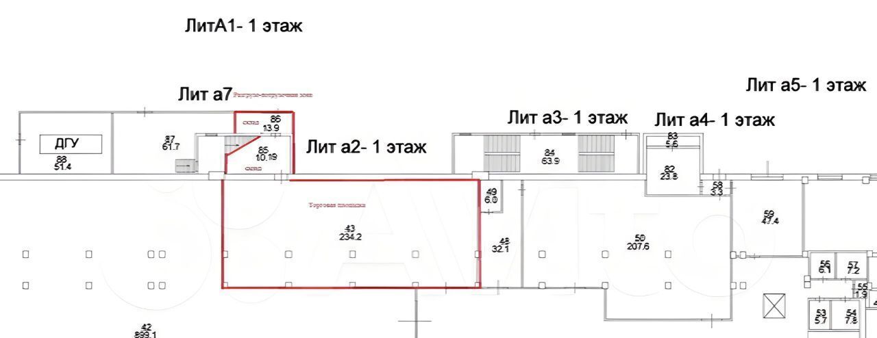 торговое помещение г Саратов р-н Ленинский пр-кт Строителей 1к/3а фото 1
