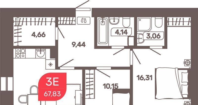 квартира г Чита р-н Железнодорожный мкр Романовский 28 фото 1
