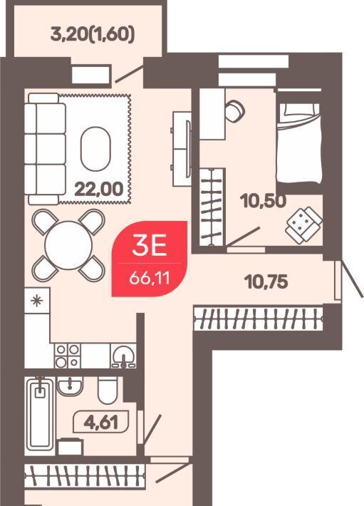 квартира г Чита р-н Железнодорожный мкр Романовский 31 фото 1