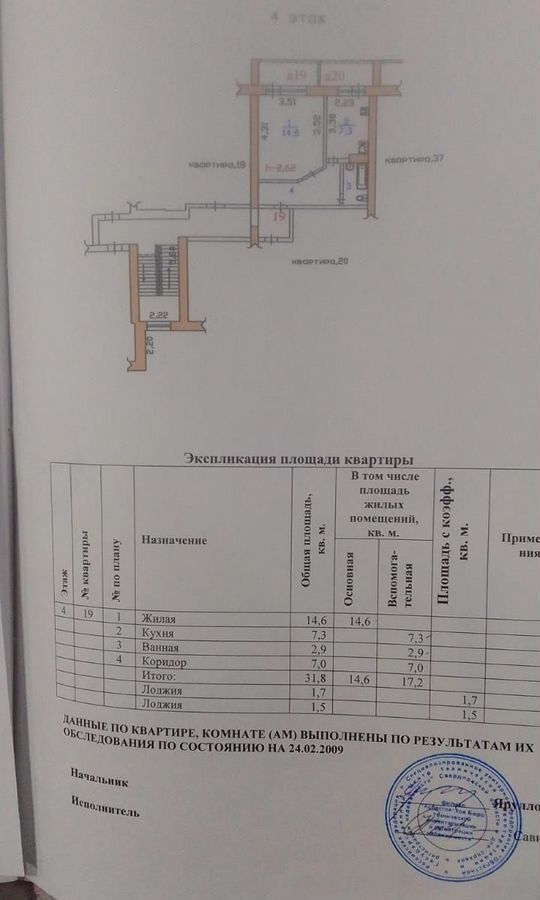 квартира г Алапаевск п Асбестовский ул Пушкина 25 Асбест фото 2