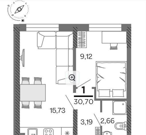 р-н Октябрьский дом 1 фото