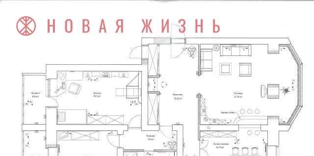 квартира г Самара р-н Ленинский ул Ленинская 147 фото 13
