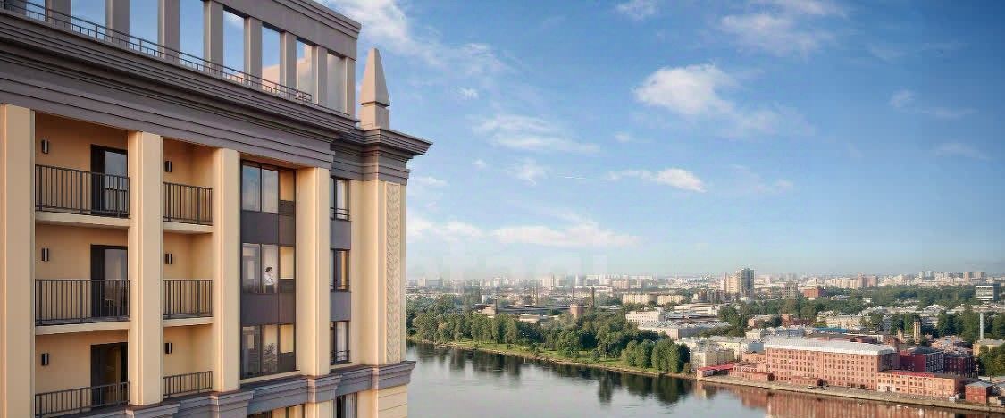 квартира г Санкт-Петербург метро Улица Дыбенко ул Дыбенко 3 ЖК «Цивилизация на Неве» округ № 54 фото 2
