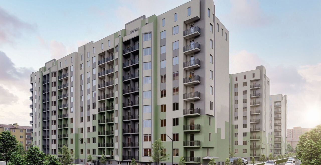 квартира г Краснодар р-н Прикубанский ул им. Сергея Есенина 3 д. 108 фото 3