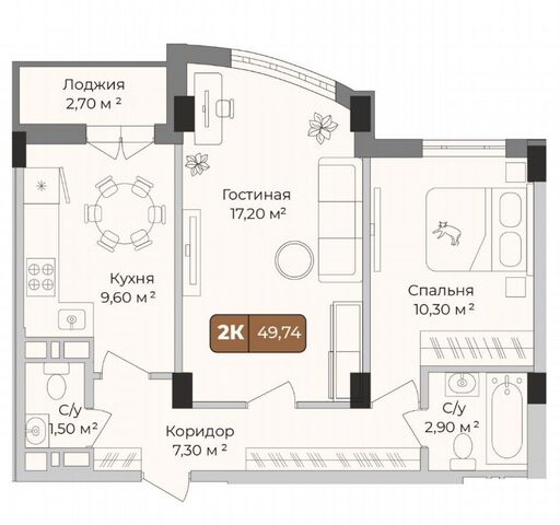 р-н Прикубанский ул им. Сергея Есенина 3 д. 108 фото