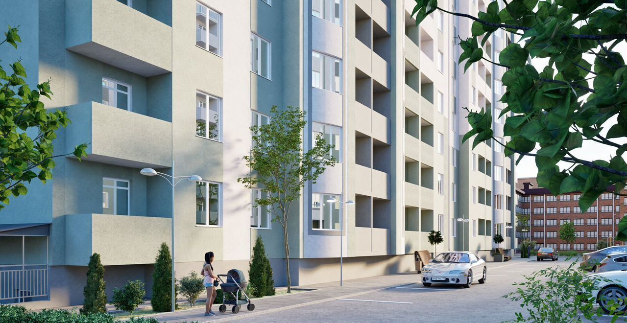 квартира г Краснодар р-н Прикубанский ул им. Сергея Есенина 3 д. 108 фото 7
