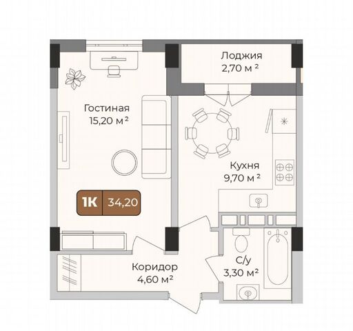 р-н Прикубанский ул им. Сергея Есенина 3 д. 108 фото