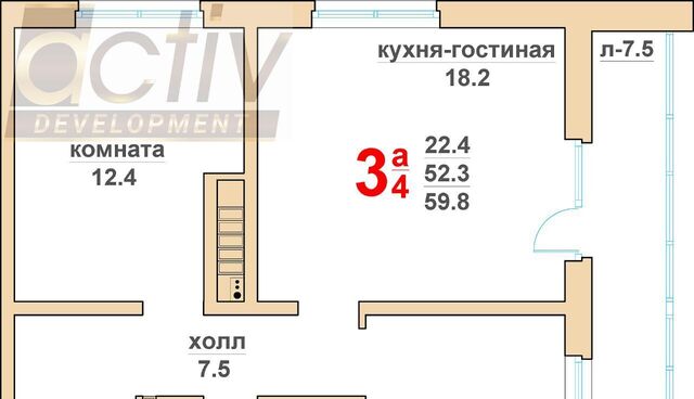 квартира Проспект Космонавтов, Гранд Успенский жилой комплекс фото