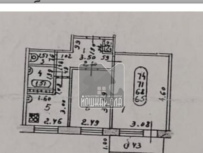 комната г Йошкар-Ола ул Красноармейская 48б фото 5