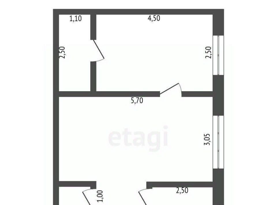 квартира г Бийск ул Воинов-Интернационалистов 61 фото 19