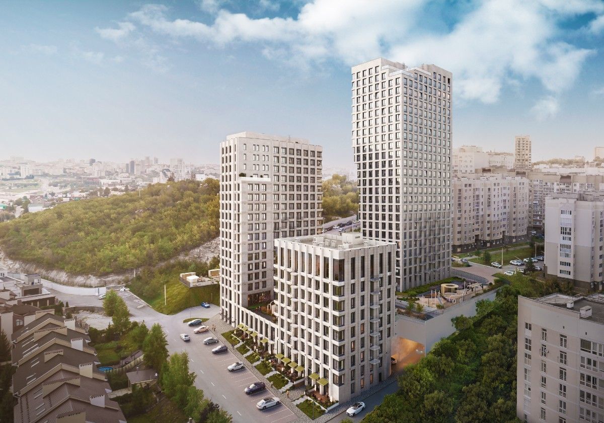 квартира г Уфа р-н Кировский ул Зайнаб Биишевой ЖК «Пьермонт» фото 14