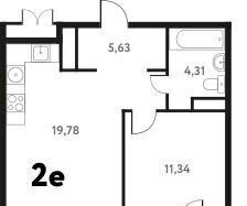 квартира мкр Мамонтовка ул Школьная 28 корп. 2 фото