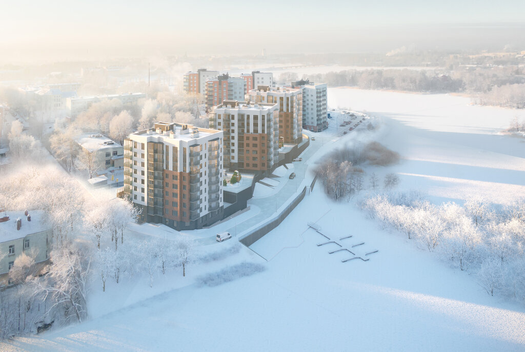 квартира р-н Выборгский г Выборг наб Адмирала Чичагова 10 фото 25