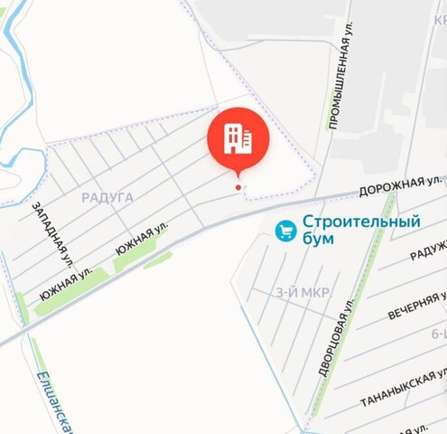 земля ул Южная 1 микрорайон Радуга фото