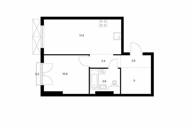 квартира п Ильинское-Усово Павшино ЖК Ильинские Луга к 2. 8 фото