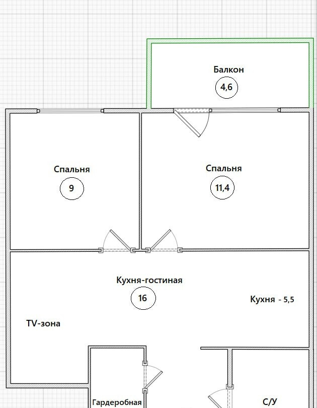 квартира г Тольятти р-н Автозаводский ул Спортивная 85 фото 13
