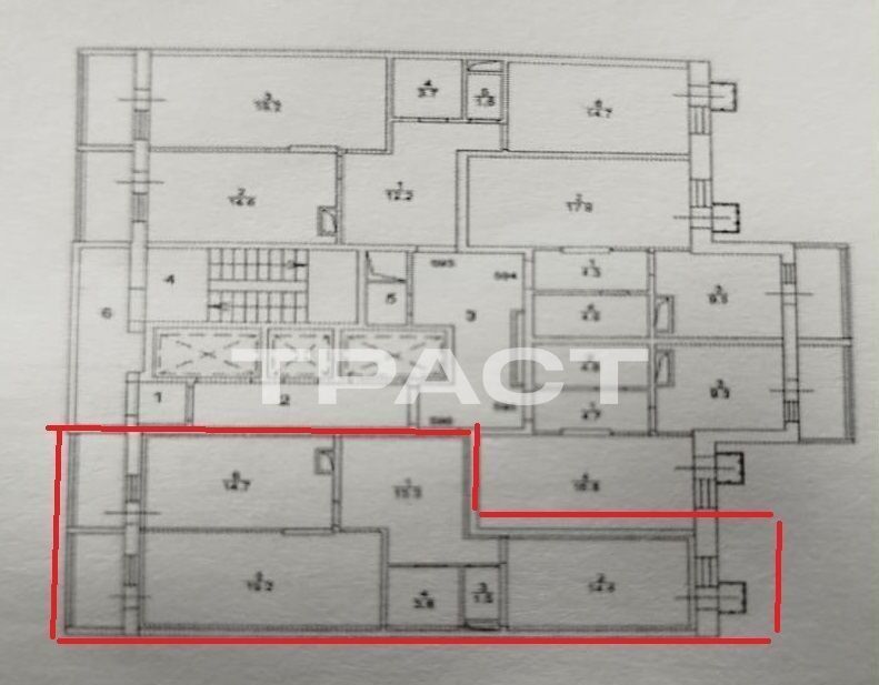 квартира г Воронеж р-н Ленинский ул Гродненская 65 фото 22