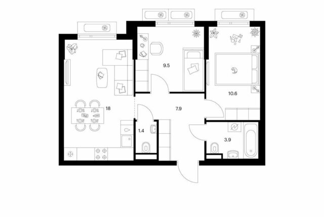 п Внуково квартал № 35 ТиНАО Филатов Луг фото