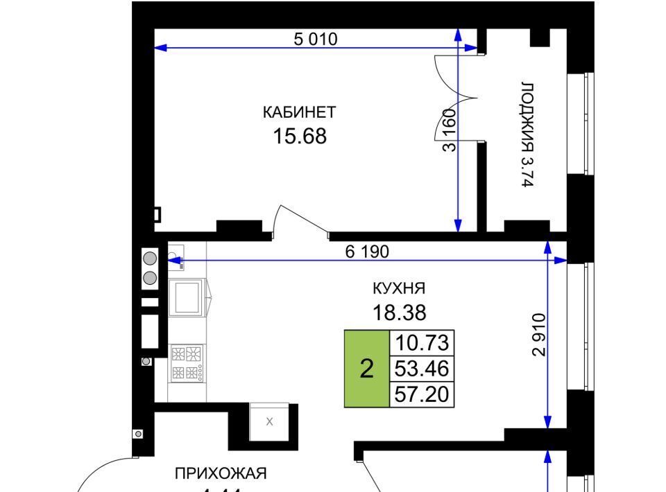 квартира р-н Гурьевский г Гурьевск ЖК «Включи» фото 1