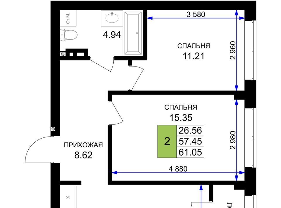 квартира р-н Гурьевский г Гурьевск ЖК «Включи» фото 1